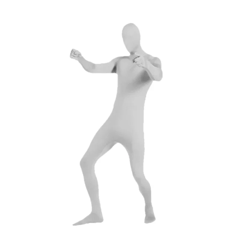 24 Zentai Invisible Jumpsuit Cosplay Costume Bodysuits Halloween Carnival Skin Tight Suit Spandex Stretch Disappearing Jumpsuit thumbnail 6