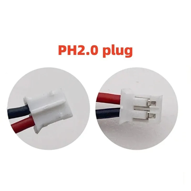 103450 3.7V 2000mAh Polymer Lithium Rechargeable Battery jst PH 2.0mm 2pin plug for Camera GPS navigator MP5 Bluetooth Headset thumbnail 5