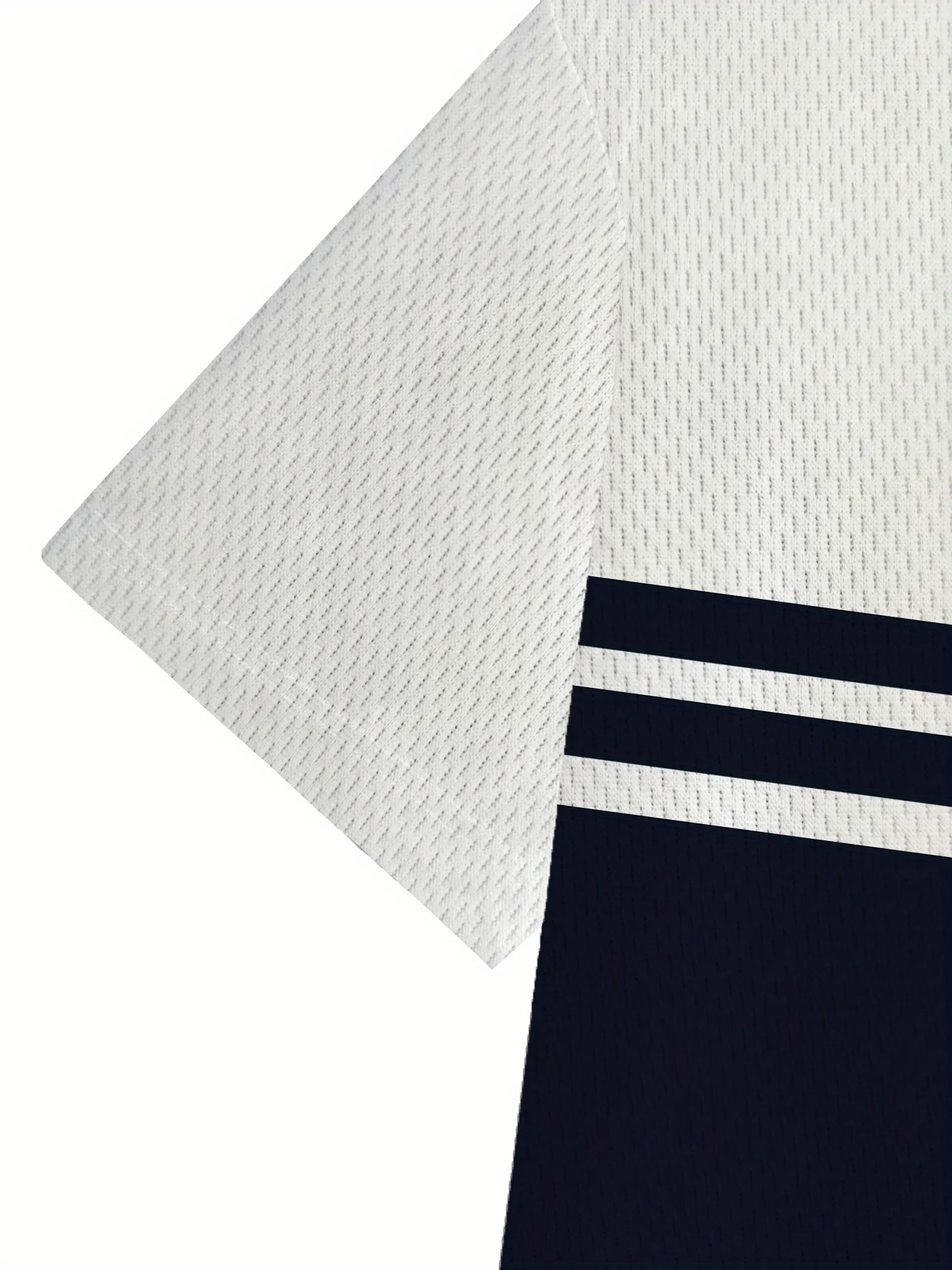 Fashionable men's polyester micro elastic letter print breathable round neck T-shirt pants set summer outdoor casual sportswear thumbnail 5
