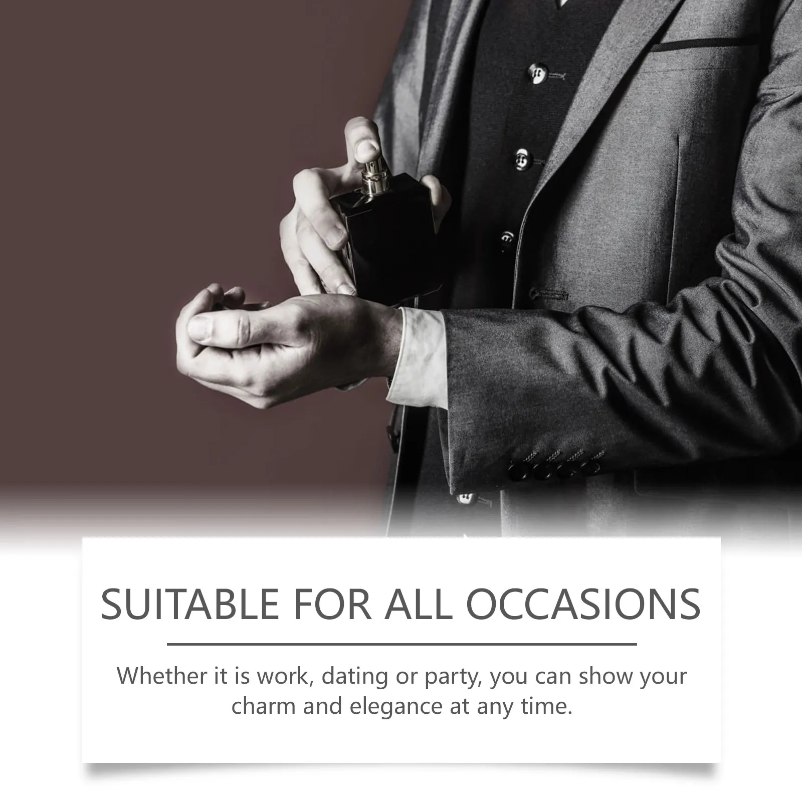 ROXELIS 50ml Rich And Whiskey Homme Perfume Long-lasting Fragrance,Enhance Personal Charm, Confidently Show Style and Elegance thumbnail 5