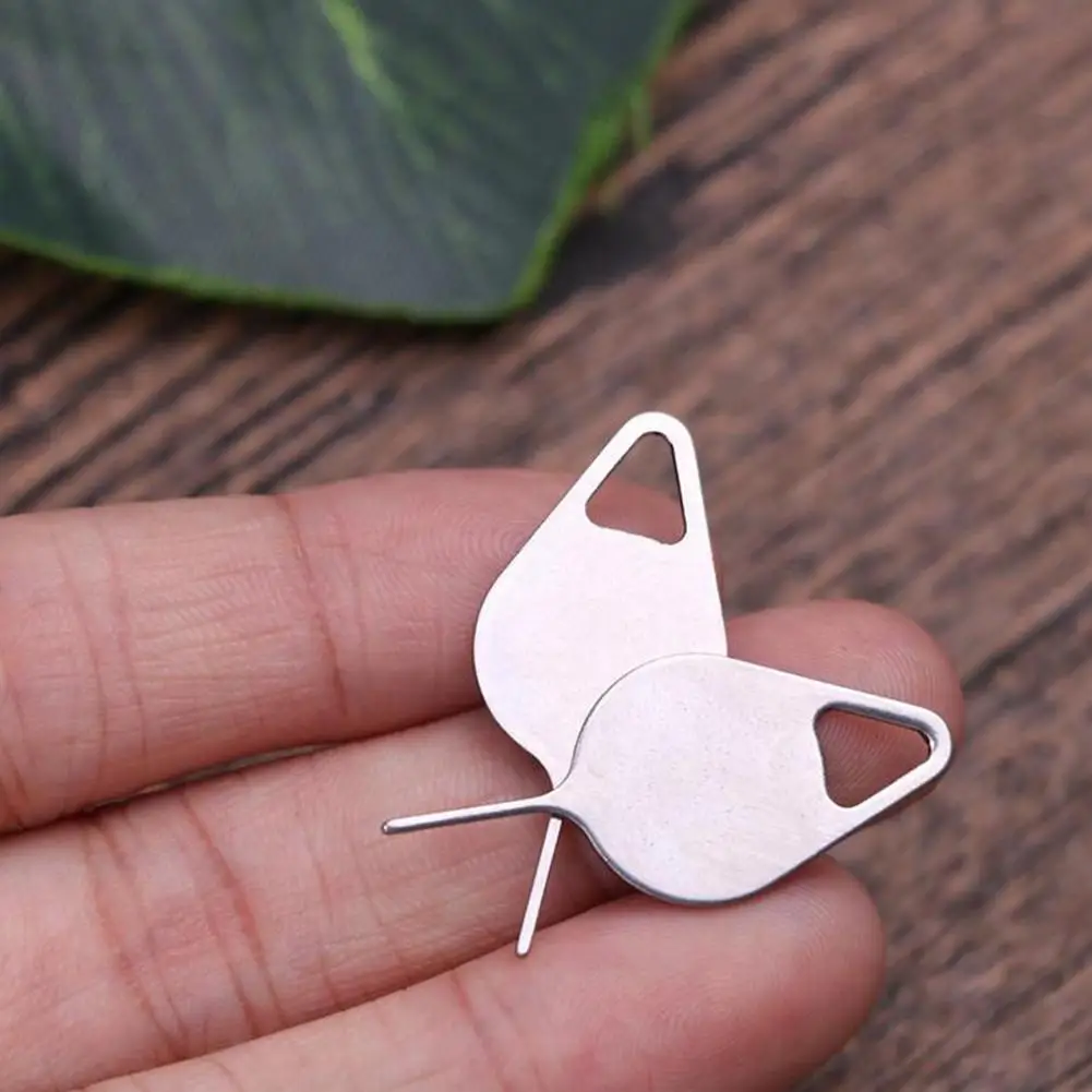 10pcs Sim Card Removal Eject Pin Stainless Steel Sim Card Tray Ejector Needle Universal For IPhone IPad Samsung Repair Tool thumbnail 6