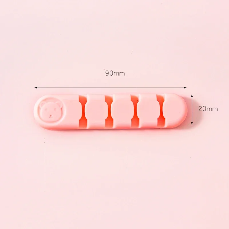 1Piece Cute Cable Organizers Holder Clips for Desktop Cord Organizers Management Office Home thumbnail 4