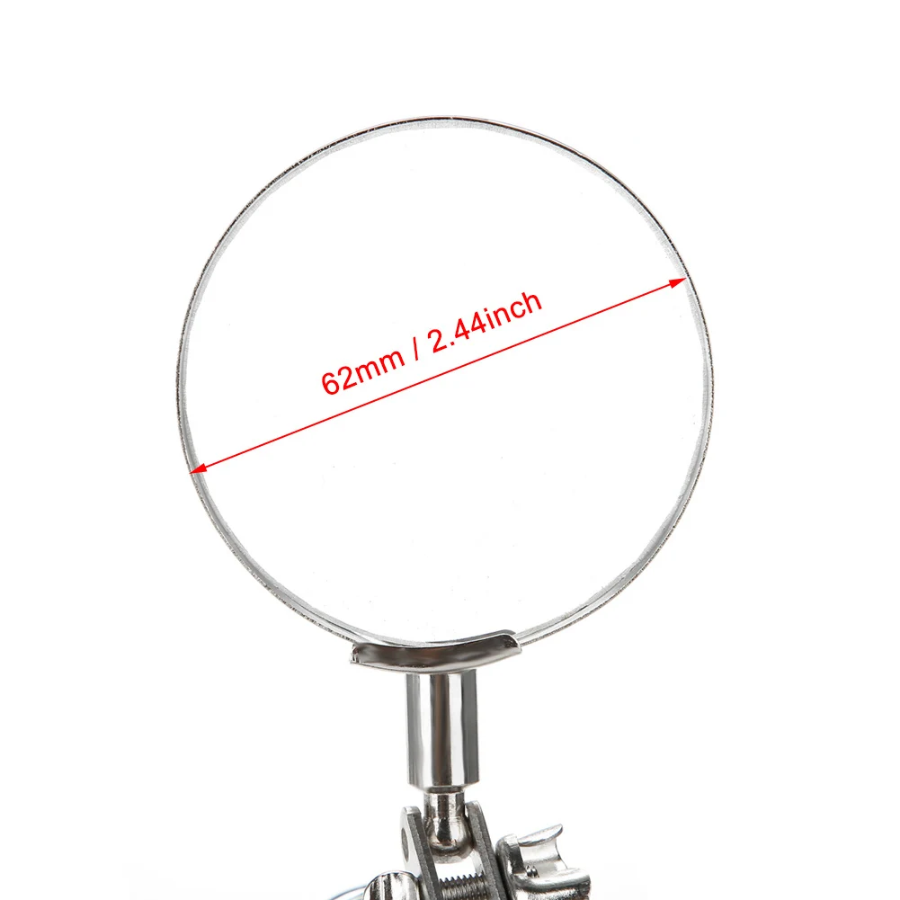 3rd Hand Helping Tool 5X Magnifying Glass Jewelry Accessory Magnifier With 2 Clamps thumbnail 3