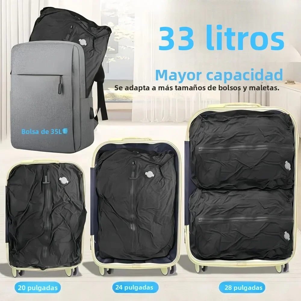 Travel Essentials Vacuum Storage bags,Suitcases Clothes Organizer bags Business Trip Practical Accessories Compression Bags thumbnail 3