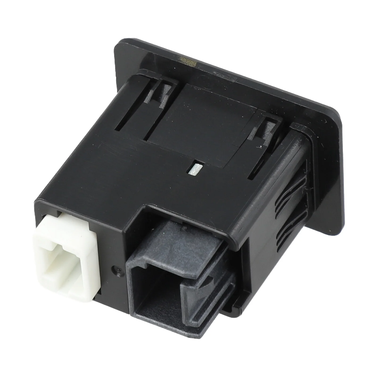 For Nissan 2013-2019 Auxiliary AUX Stereo Adaptor Audio Socket 28023-4BA0B Black ABS Center Console AUX Audio Interface thumbnail 3