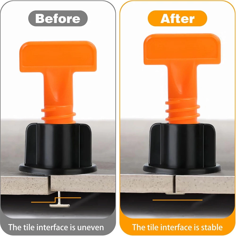 Tile Leveling System Kit Spacers Flooring Wall Leveler Locator Positioning Set Tile Levelers for Walls and Floors Installation thumbnail 4