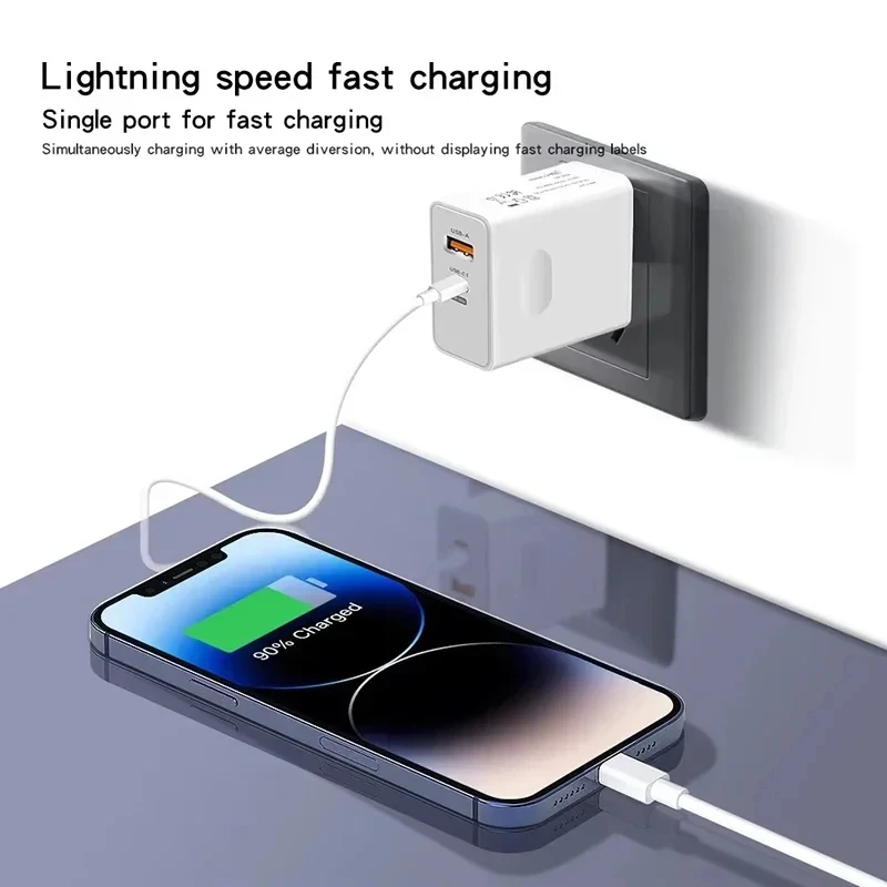 Original Charger 120W Fast Charge Hypercharge EU US UK Power Adapter Usb 6A Type C For Huawei Xiaomi Ultra Redmi Accessories thumbnail 3