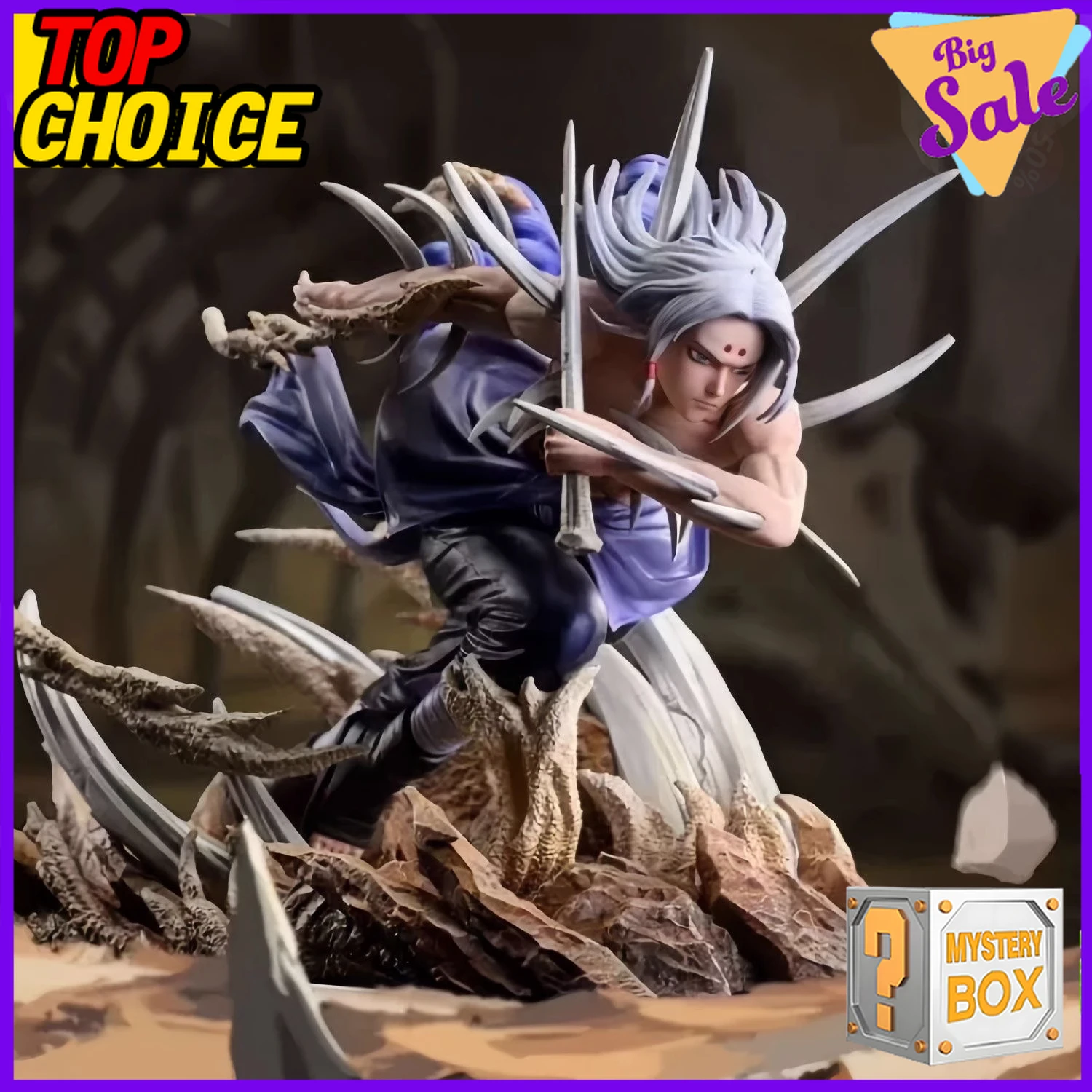 Naruto Anime Figure Blind Box 12 Random Characters Collectible Toys Gift Set for Fans Birthday Surprise Mystery Box Japanese thumbnail 3
