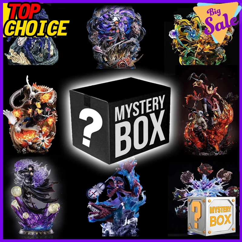 Naruto Anime Figure Blind Box 12 Random Characters Collectible Toys Gift Set for Fans Birthday Surprise Mystery Box Japanese thumbnail 2