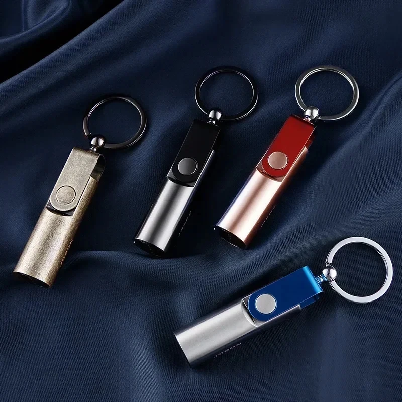 10000 Matches Keychain Lighter Portable Outdoor Torch Creative Smoking Accessories Cool Gift for Men，Cigarette accessories tool thumbnail 4