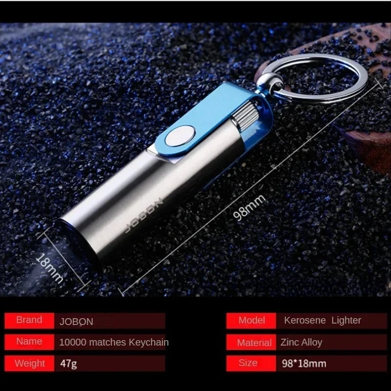 10000 Matches Keychain Lighter Portable Outdoor Torch Creative Smoking Accessories Cool Gift for Men，Cigarette accessories tool thumbnail 6