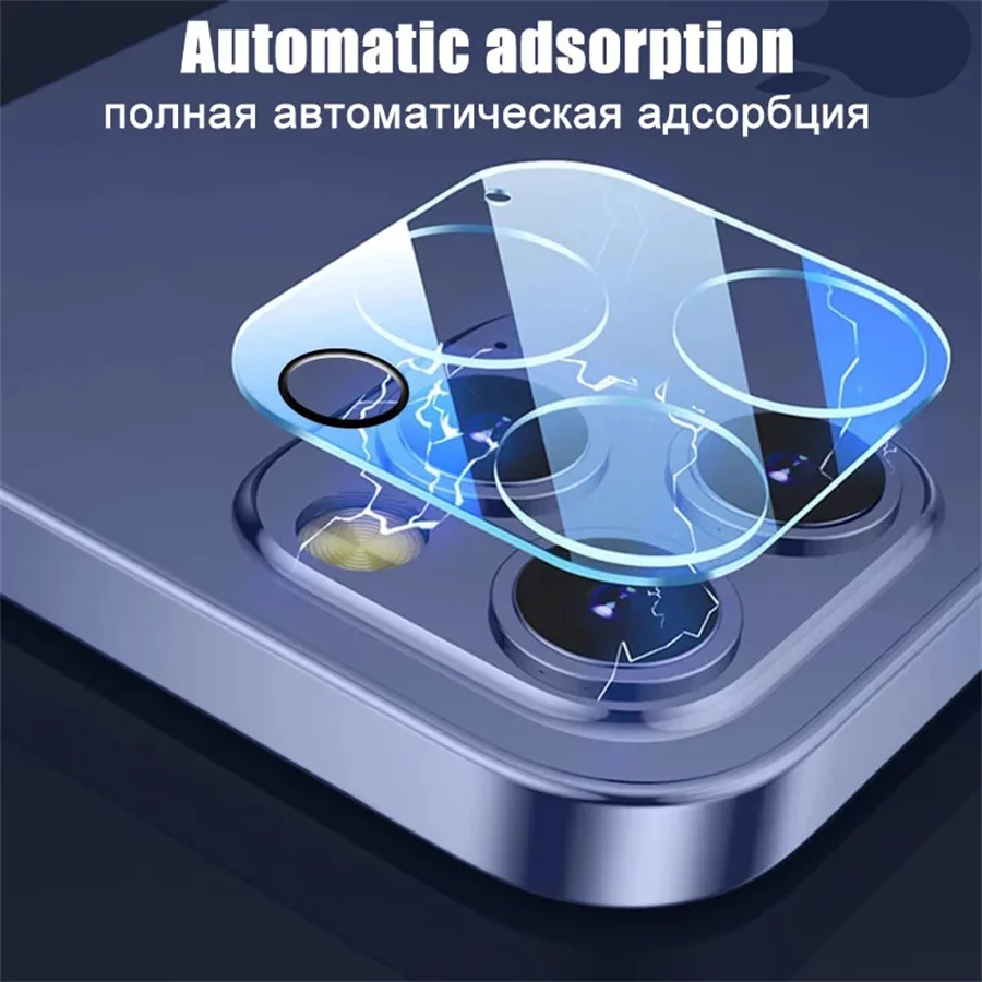 3PCS Camera Lens Glass For iPhone 17 Air 16 Pro Max 16 Plus 15 14 11 13 12 Mini HD Clear Lens Protective Glass For iPhone 16 Pro thumbnail 2