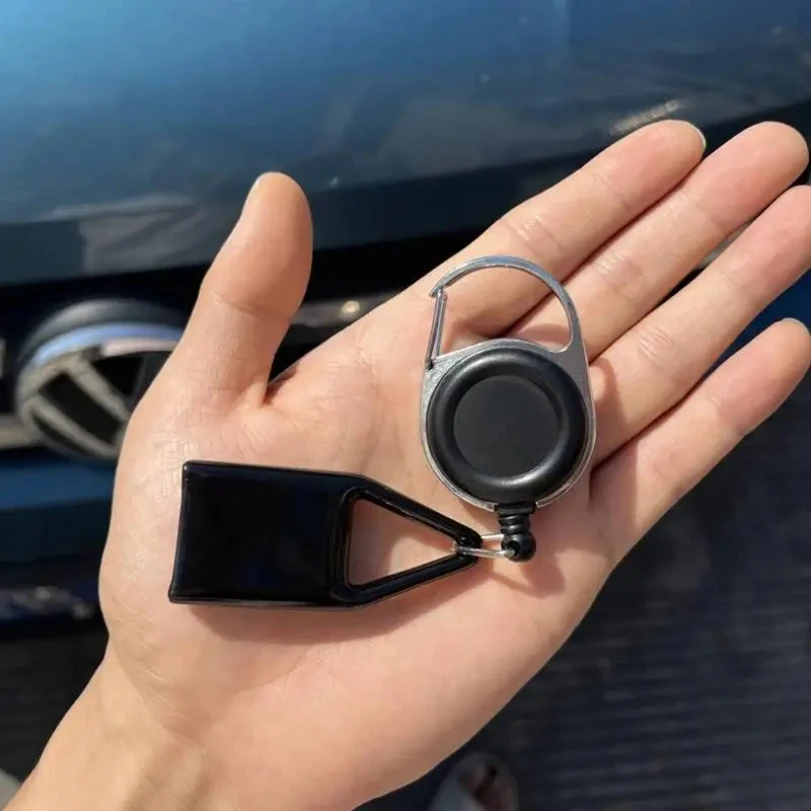 Lighter Retractable Keychain Protective Sleeve Holder Leash Safe Stash Clip Cover Smoking Accessories thumbnail 2