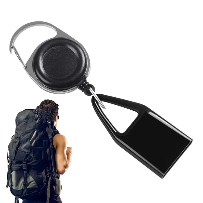 Lighter Retractable Keychain Protective Sleeve Holder Leash Safe Stash Clip Cover Smoking Accessories thumbnail 4