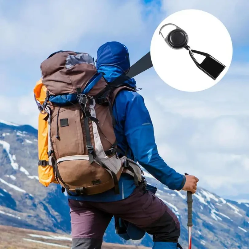 Lighter Retractable Keychain Protective Sleeve Holder Leash Safe Stash Clip Cover Smoking Accessories thumbnail 3