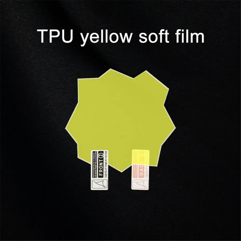 1/3 PCS HD Anti-scratch Panel Protective Cover TPU Yellow Soft Screen Protective Film Screen Protector for Tamagotchi Paradise thumbnail 3