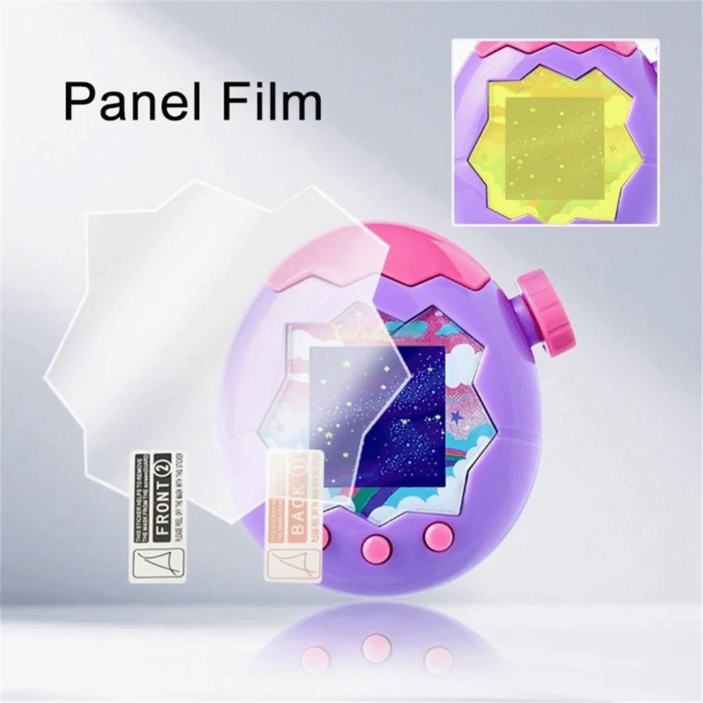 1/3 PCS HD Anti-scratch Panel Protective Cover TPU Yellow Soft Screen Protective Film Screen Protector for Tamagotchi Paradise thumbnail 2