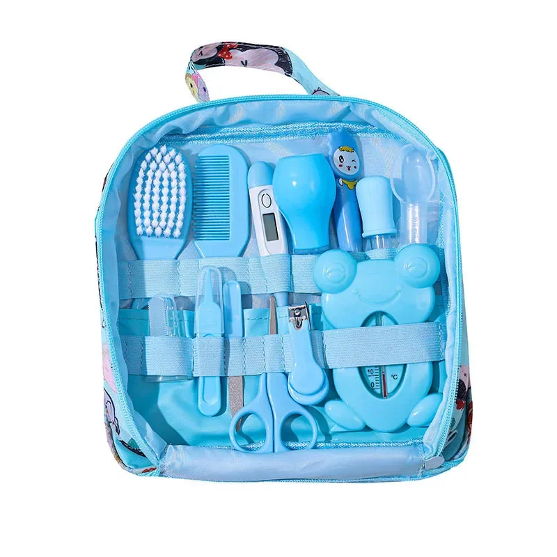 4/8/13pcs Newborn daily nail Care kit Nail clipper tool Health kit Thermometer Comb Care kit