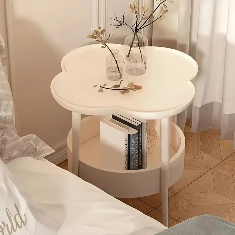 Durable coffee table bedroom side table bedside table modern simple small tea table multifunctional storage shelf small desk thumbnail 6