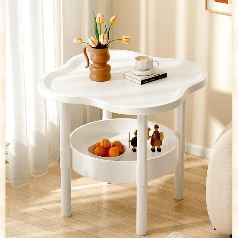 Durable coffee table bedroom side table bedside table modern simple small tea table multifunctional storage shelf small desk thumbnail 4