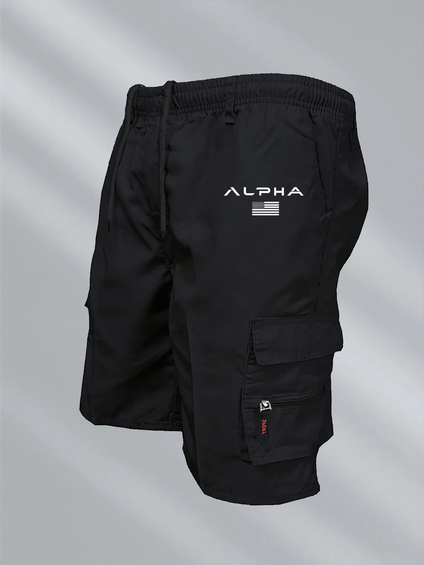 New Men's Cargo Shorts Fashion Casual Running Shorts Big Pocket Sports Slacks Cargo Panels Trousers Plus Size for Male thumbnail 6