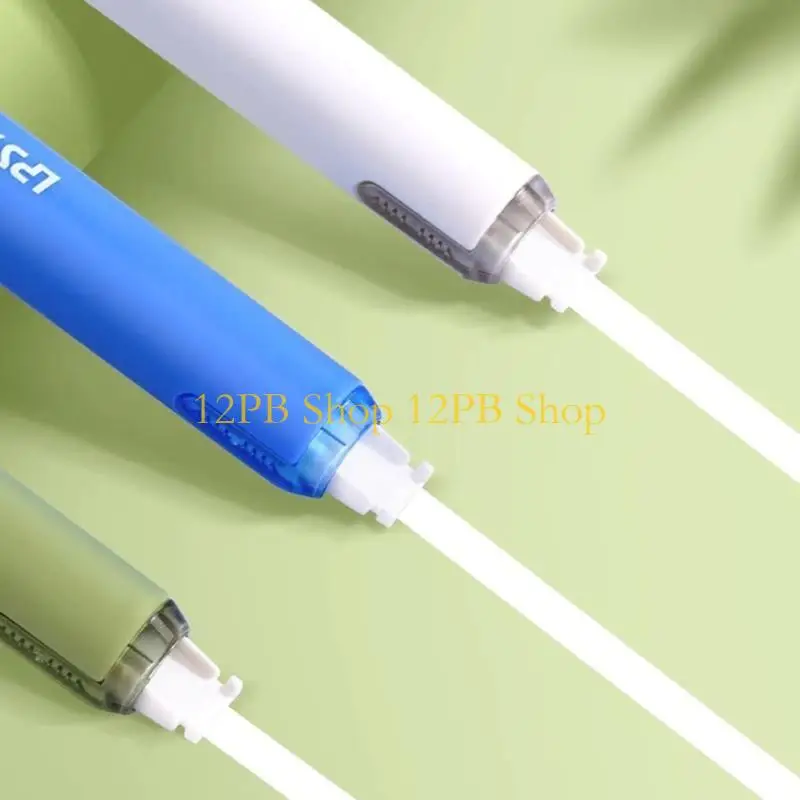 12PB Corrective Tape Eraser for School Office Crafting Note Taking Journaling thumbnail 3