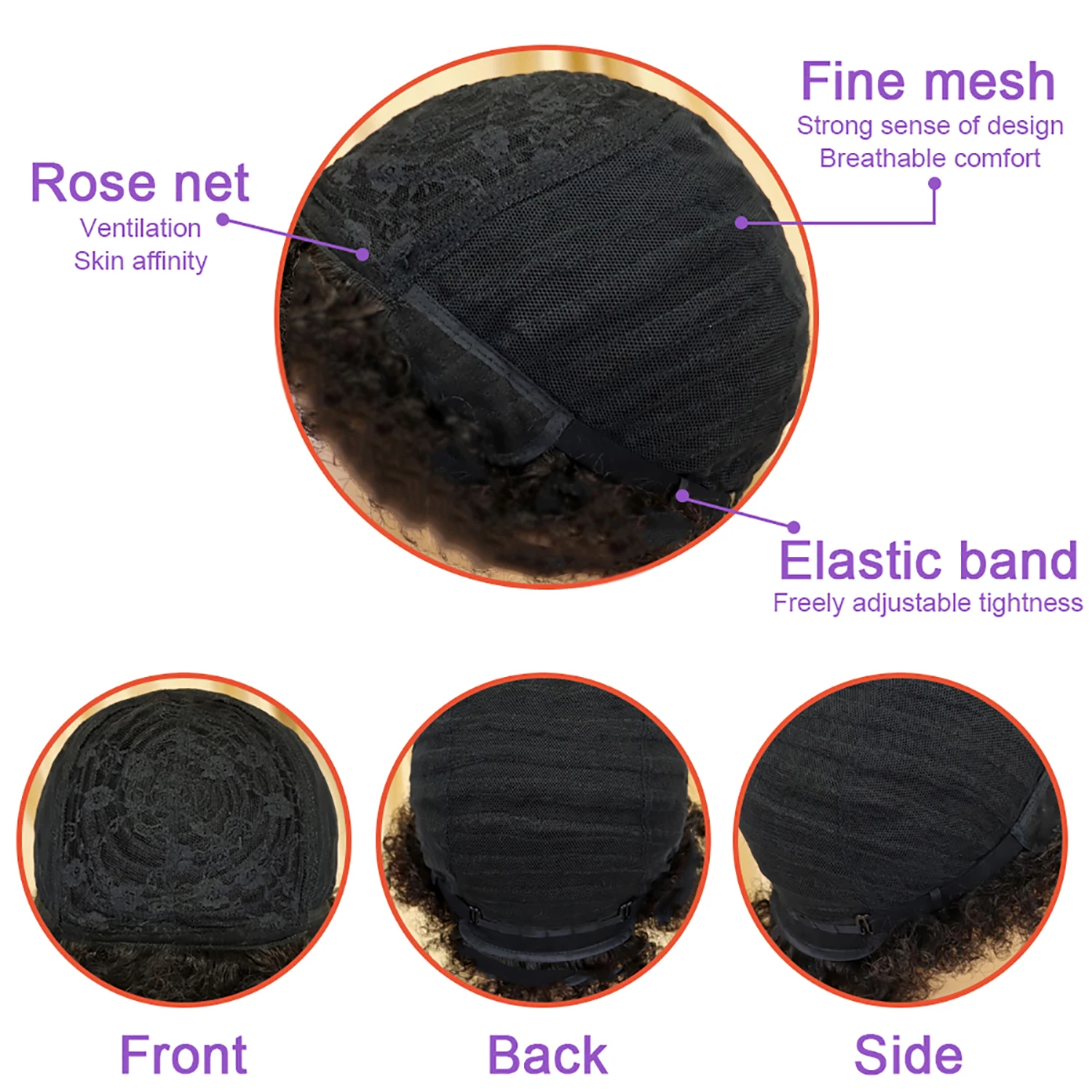 Brazilian Short Pixie Cut Wigs For Black Women Human Hair Afro Kinky Curly Wig African Curly Full Machine Made Wig thumbnail 6