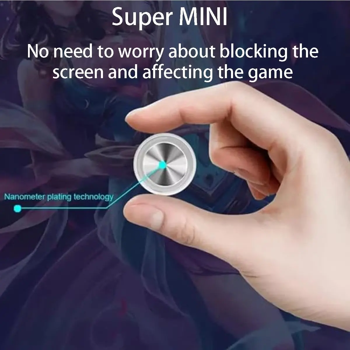 Smartphone Controller Joystick Game Control Touch Screen Joypad for IPad IPhone Android Tablet Smooth Operation Game Controller thumbnail 4