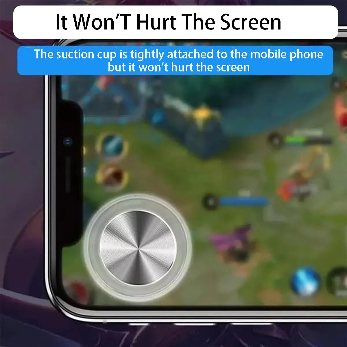 Smartphone Controller Joystick Game Control Touch Screen Joypad for IPad IPhone Android Tablet Smooth Operation Game Controller thumbnail 3