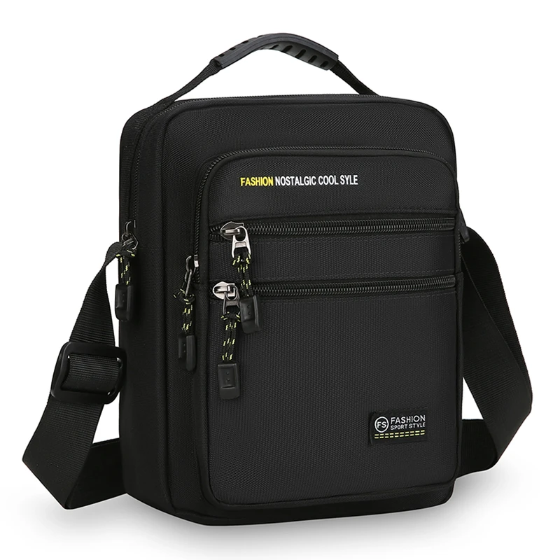 Men's Large Capacity Crossbody Bag - Fashion Multi-Pocket Shoulder Sling for Work & Travel (Business Casual Messenger Bag) thumbnail 2