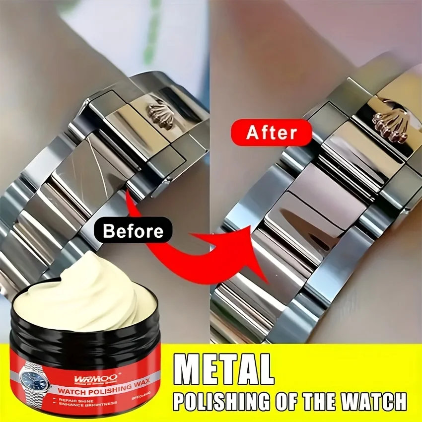Instant Watch Polishing Paste - Metal Frame Renewal Cream, Strap and Screen Scratch Repair, Metal Jewelry Repair thumbnail 2