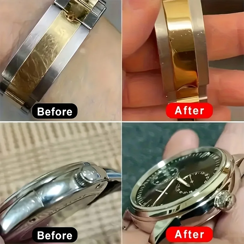 Instant Watch Polishing Paste - Metal Frame Renewal Cream, Strap and Screen Scratch Repair, Metal Jewelry Repair thumbnail 5