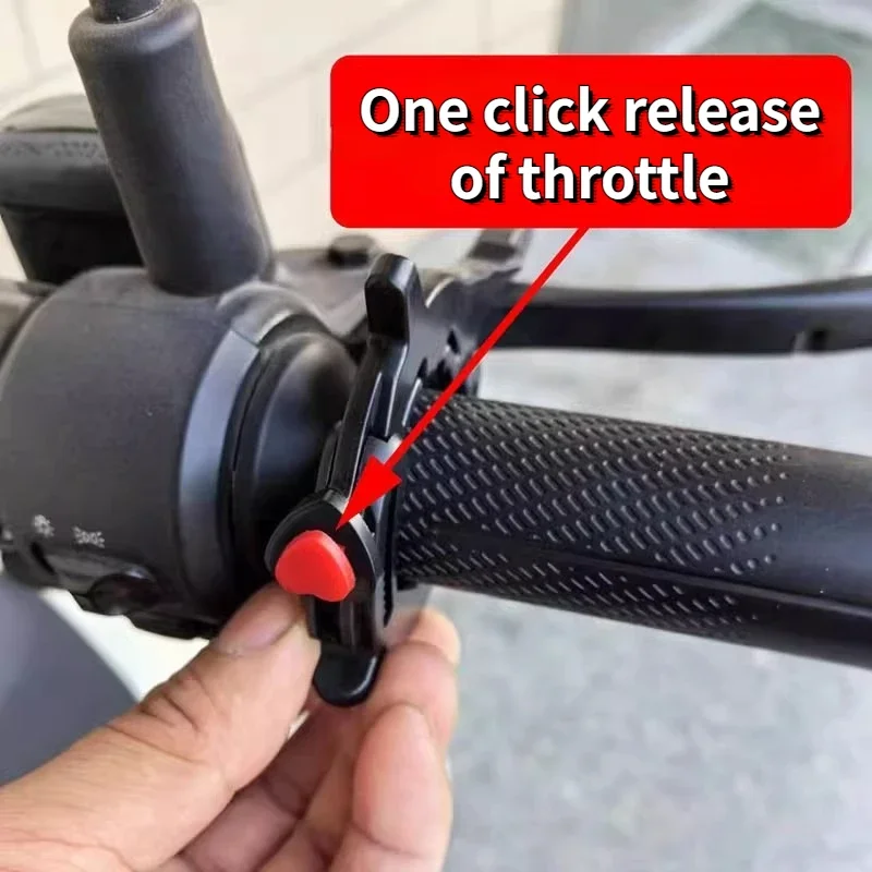 Cruise Control For Motorcycle Throttle Motorcycle Cruise Throttle Clip Hand Grip Lock Clamp Motorcycle Accelerator Assist Grips thumbnail 4