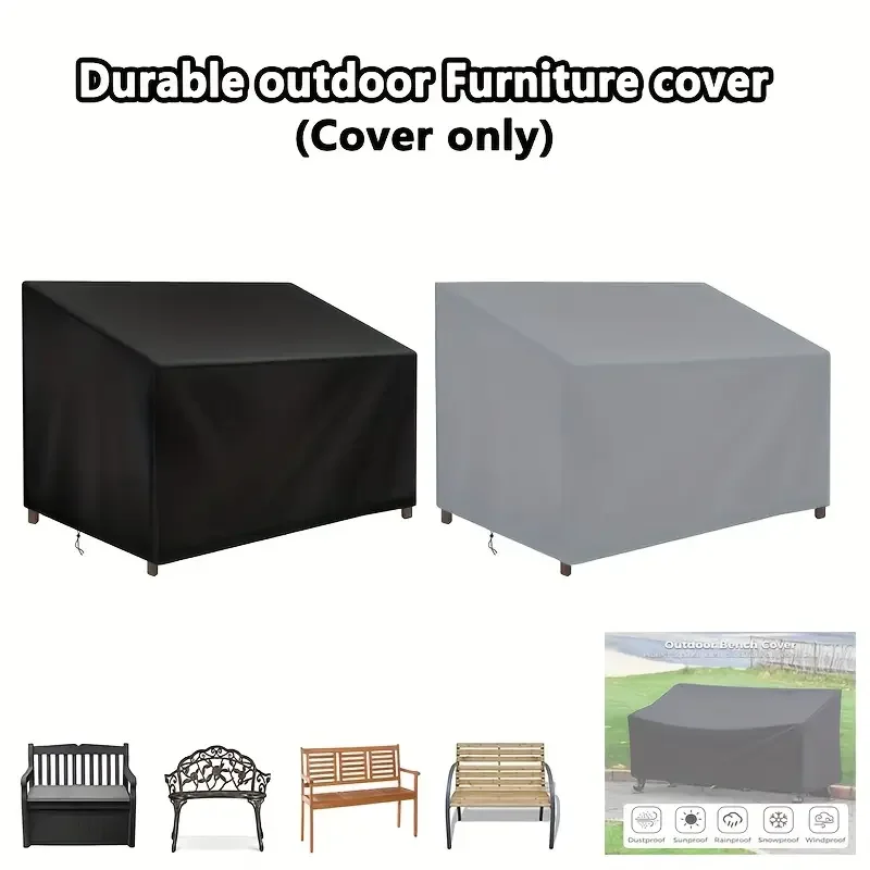 210D Outdoor Sofa Cover, A Full-season Patio Furniture Protection Cover Suitable for Gardens, Balconies, or Outdoor Spaces thumbnail 4