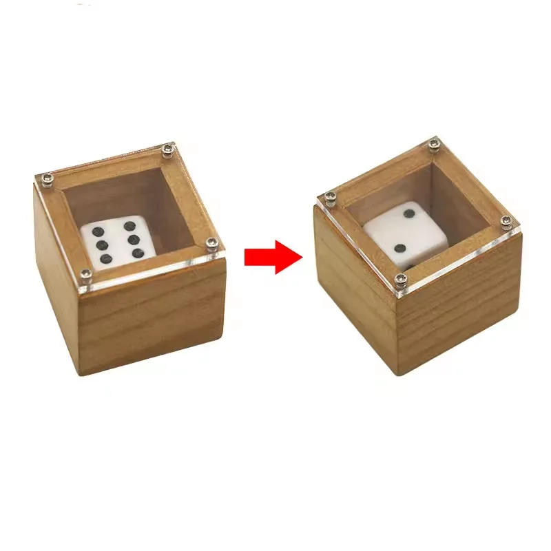 Magic Dice Magic Props Dice Trick Dot Number Change Dice Magic Stage Illusion Props Toys For Kids Adults thumbnail 2