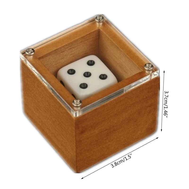 Magic Dice Magic Props Dice Trick Dot Number Change Dice Magic Stage Illusion Props Toys For Kids Adults thumbnail 3