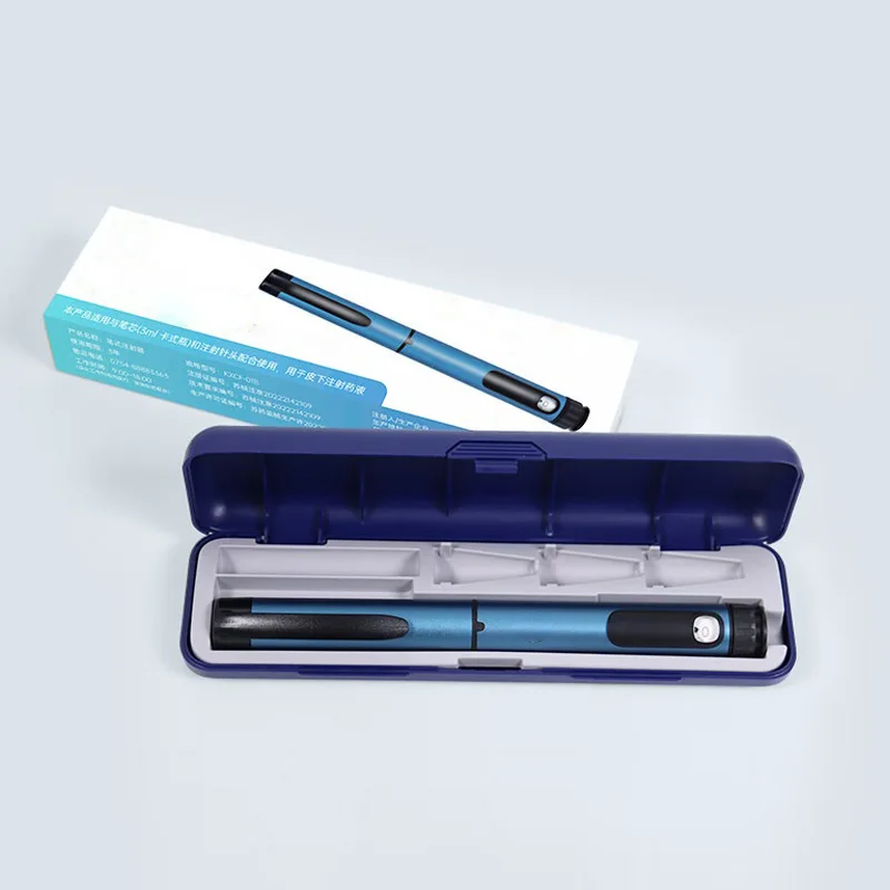 Auto Disposable Insulin Injector Pen Reusable for Weight Loss Peptide Injection Made of Durable Metal and Plastic thumbnail 6