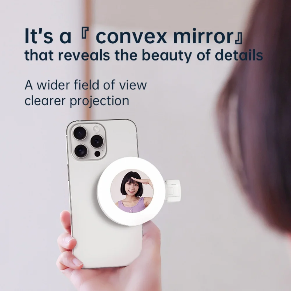 Pocket LED Selfie Light for IPhone Samsung IPad Mobile Phone Laptop Clip Ring Flash Fill Video Photo Ringlight Photography Lamp thumbnail 3