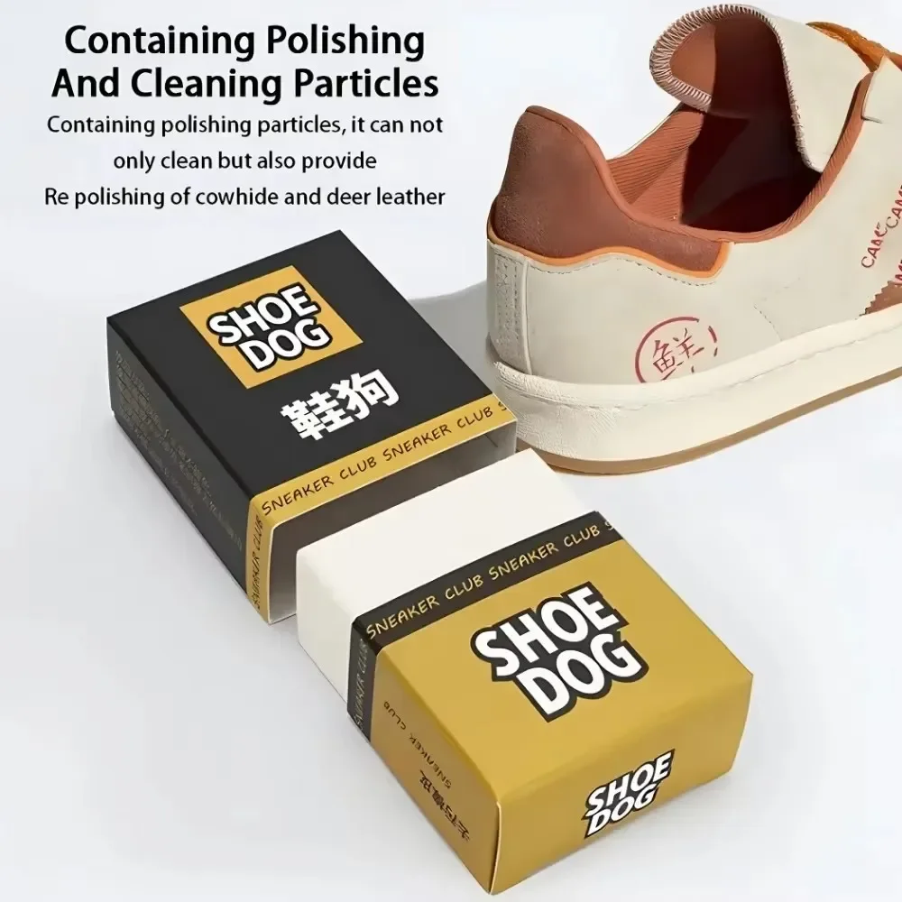 Shoe Brush for Slippers Cleaner Eraser Portable Shoes Cleaning Kit Shine Waterproof Suede White Sneakers Cleaner Leather
