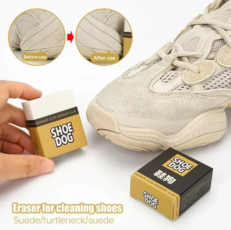 Shoe Brush for Slippers Cleaner Eraser Portable Shoes Cleaning Kit Shine Waterproof Suede White Sneakers Cleaner Leather thumbnail 6