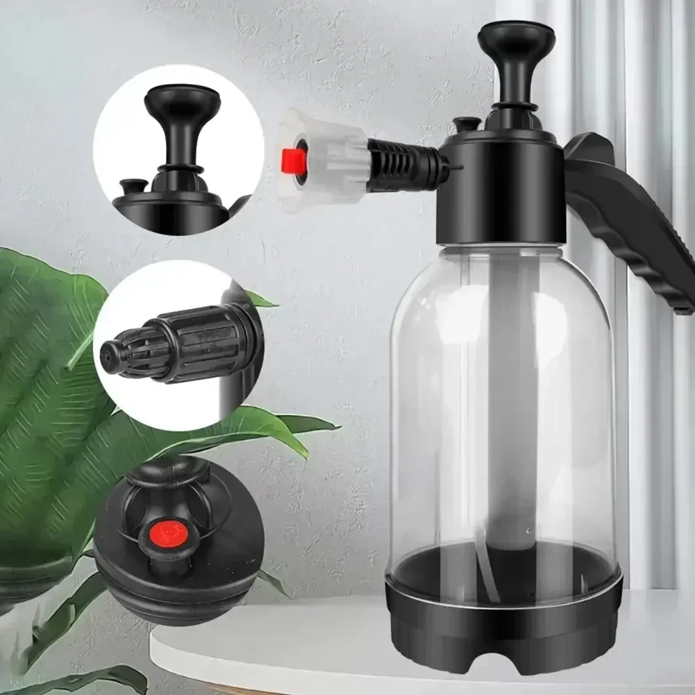 Motorcycle 2L Hand Pump Sprayer Pneumatic Washer Foam Snow Foam High Pressure Wash Spray Bottle for Car Home Cleaning Tool thumbnail 4