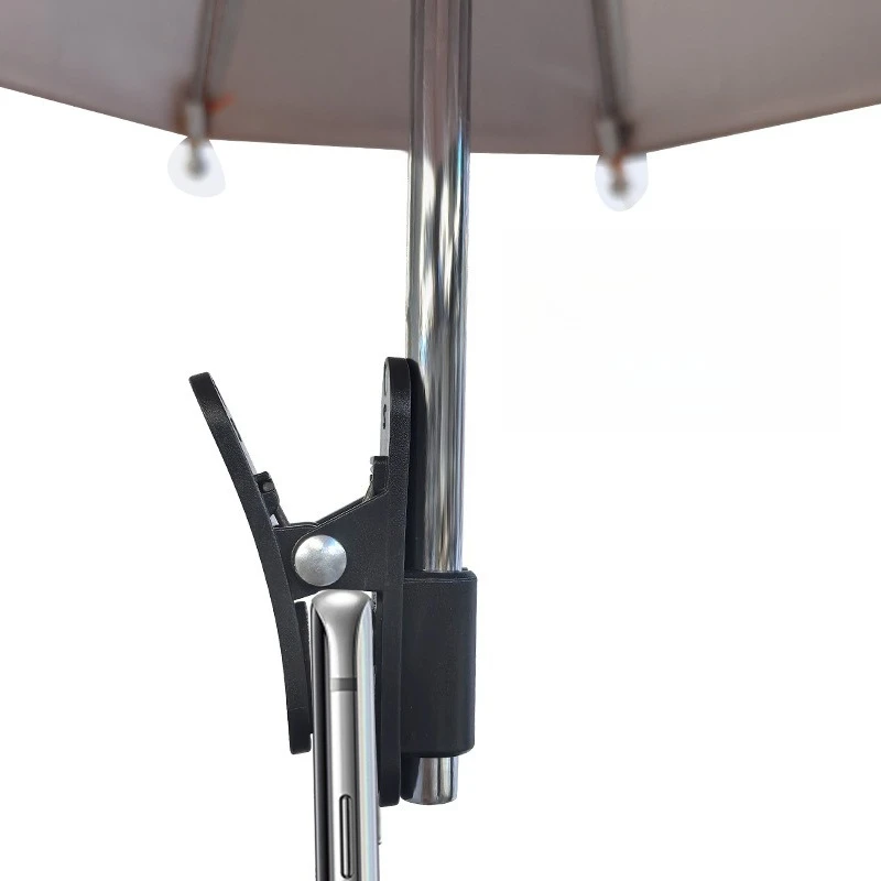 1pc, Mobile Phone Sunshade Sun Umbrella with Small Clip, Suitable for Beach, Photography and Video, Car Mobile Phone Holder thumbnail 3