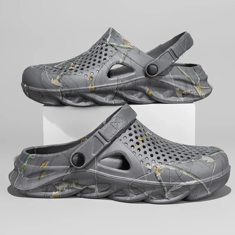 Plus Size 46 47 Summer Sandals for Men and Women Breathable EVA Beach Slippers Men Clogs Men Flip Flops Comfort Men Casual Shoes thumbnail 2