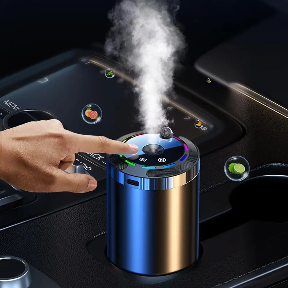 Car Electric Air Diffuser Aroma Car Air Vent Humidifier Mist Aromatherapy Removing Odor Eliminator Auto Tools thumbnail 3
