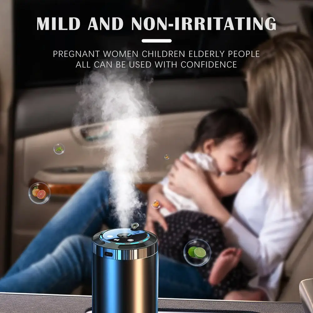 Car Electric Air Diffuser Aroma Car Air Vent Humidifier Mist Aromatherapy Removing Odor Eliminator Auto Tools thumbnail 5