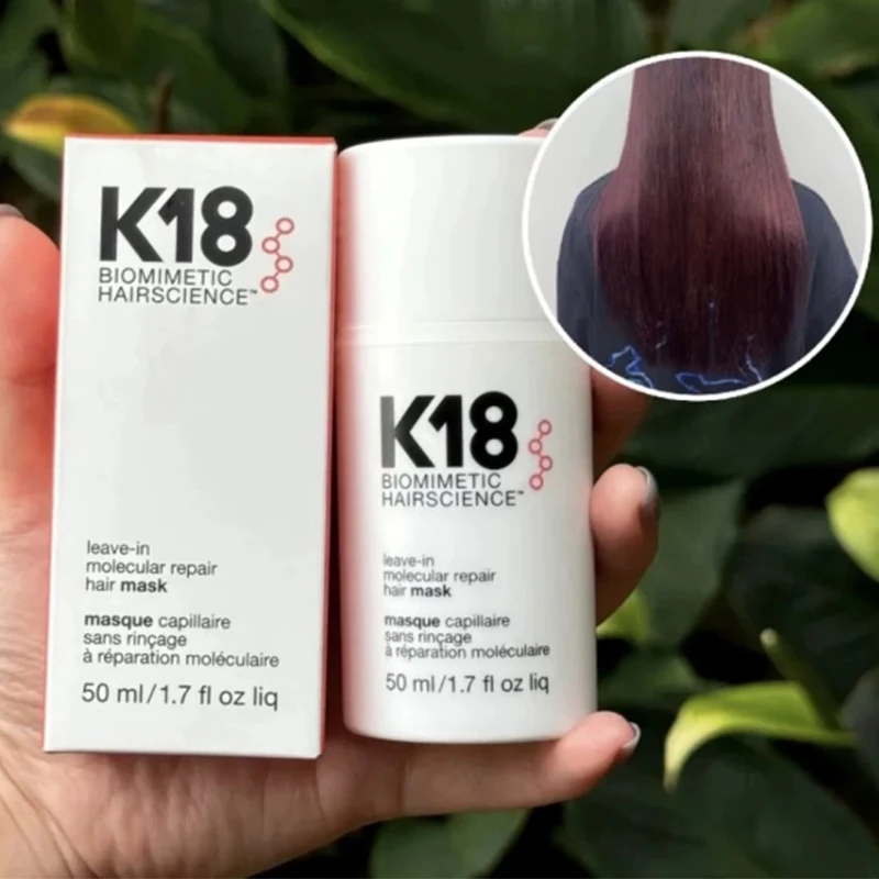K18 Leave-In Molecular Repair Hair Mask Deep Conditioning Keratin Treatment Soften Hair Smoothing Healthy Hair Care 50ml 150ml thumbnail 3
