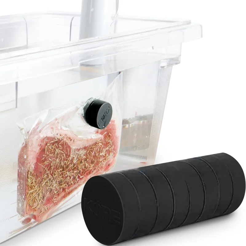 8-Pack Sous Vide Weights - Food-Safe Magnetic Weights for Slow Cooker & Sous Vide Bags | Heavy-Duty Kitchen Magnets to Keep thumbnail 5
