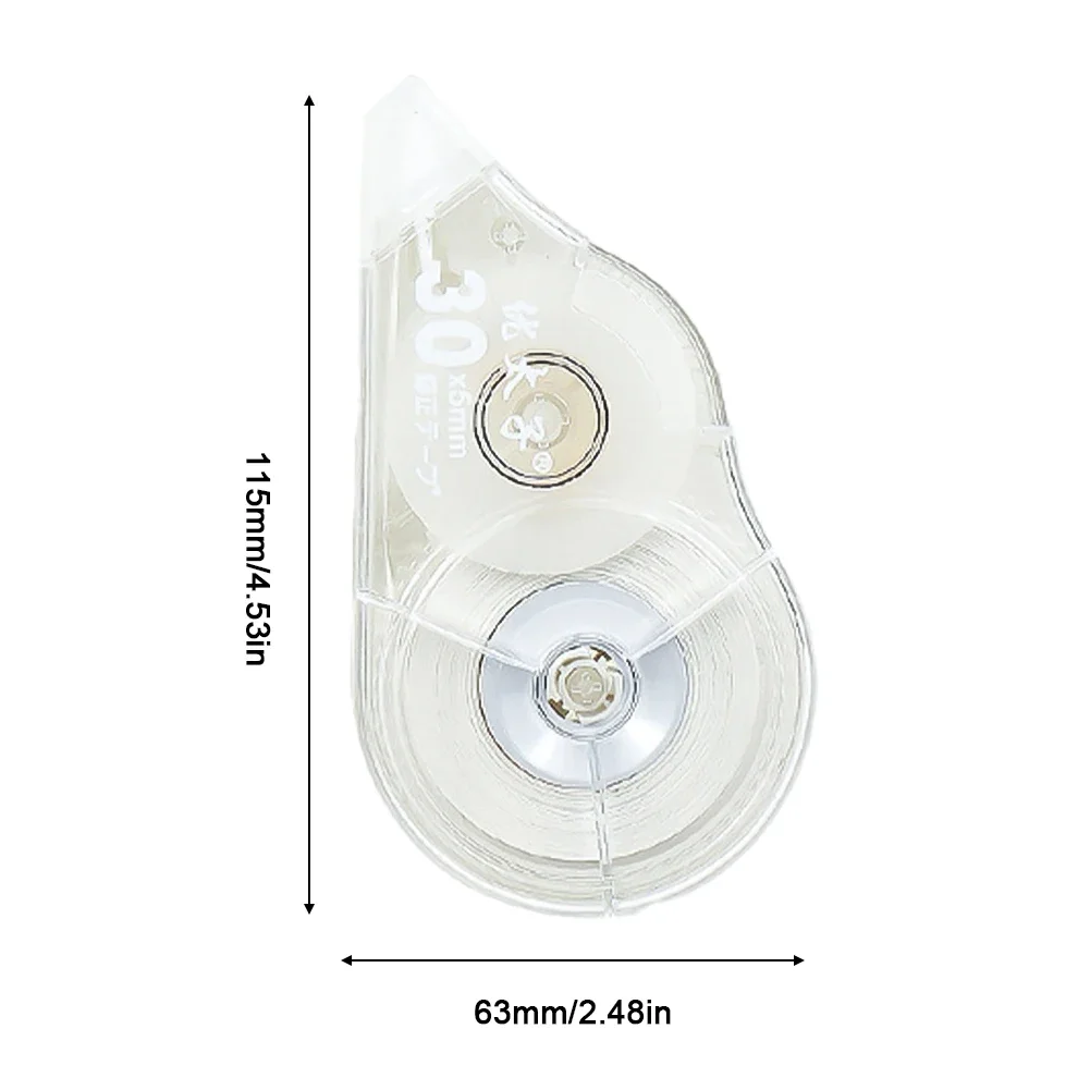 5/10Pcs Transparent Color Student Kawaii Error Correction Erasers White Out Correction Tape Student School Stationery Supplies