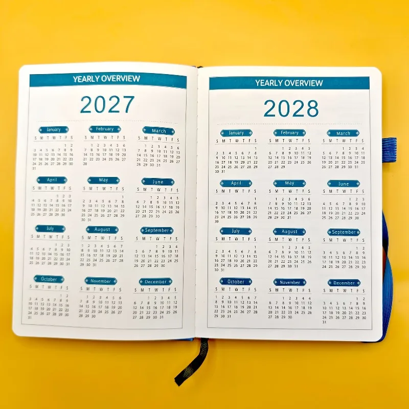 3-Year Monthly Planner Calendar 2026-2028-January To December,Softcover with Elastic Pen Holder, Diary Writing Minimalist Design thumbnail 3
