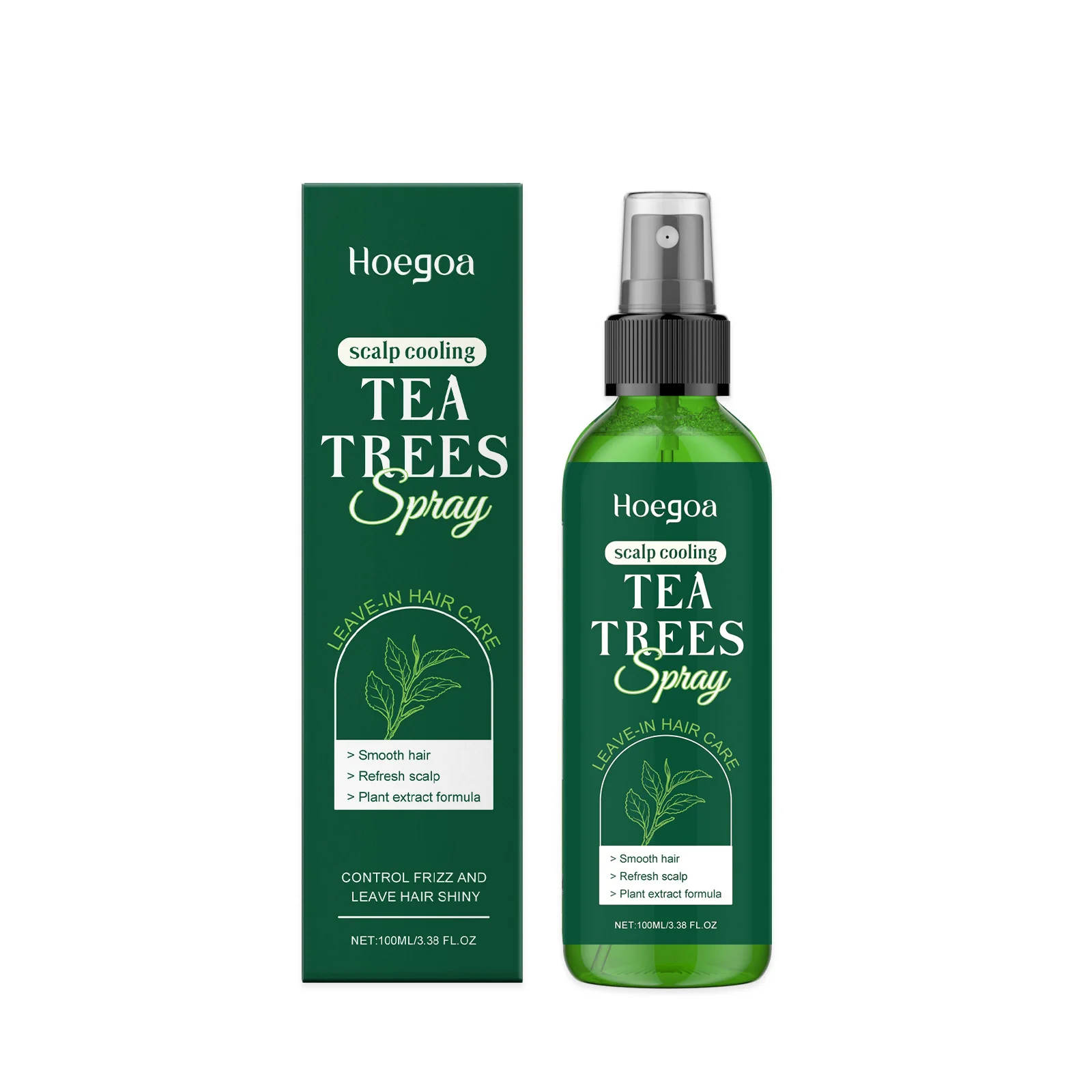 Tea Tree Oil Anti Hair Break Spray Hair Growth Thicken Strengthing Root Repair Damage Moisturizing Scalp Anti Hair Loss Spray thumbnail 2